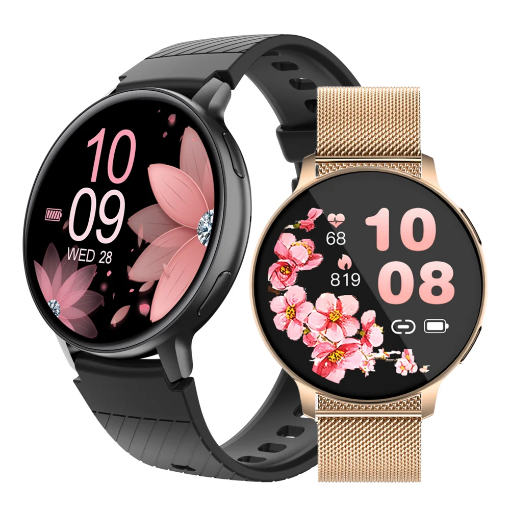 Fitness Blood Pressure Heart Rate Monitor Lady Smartwatch - FitnesWatches