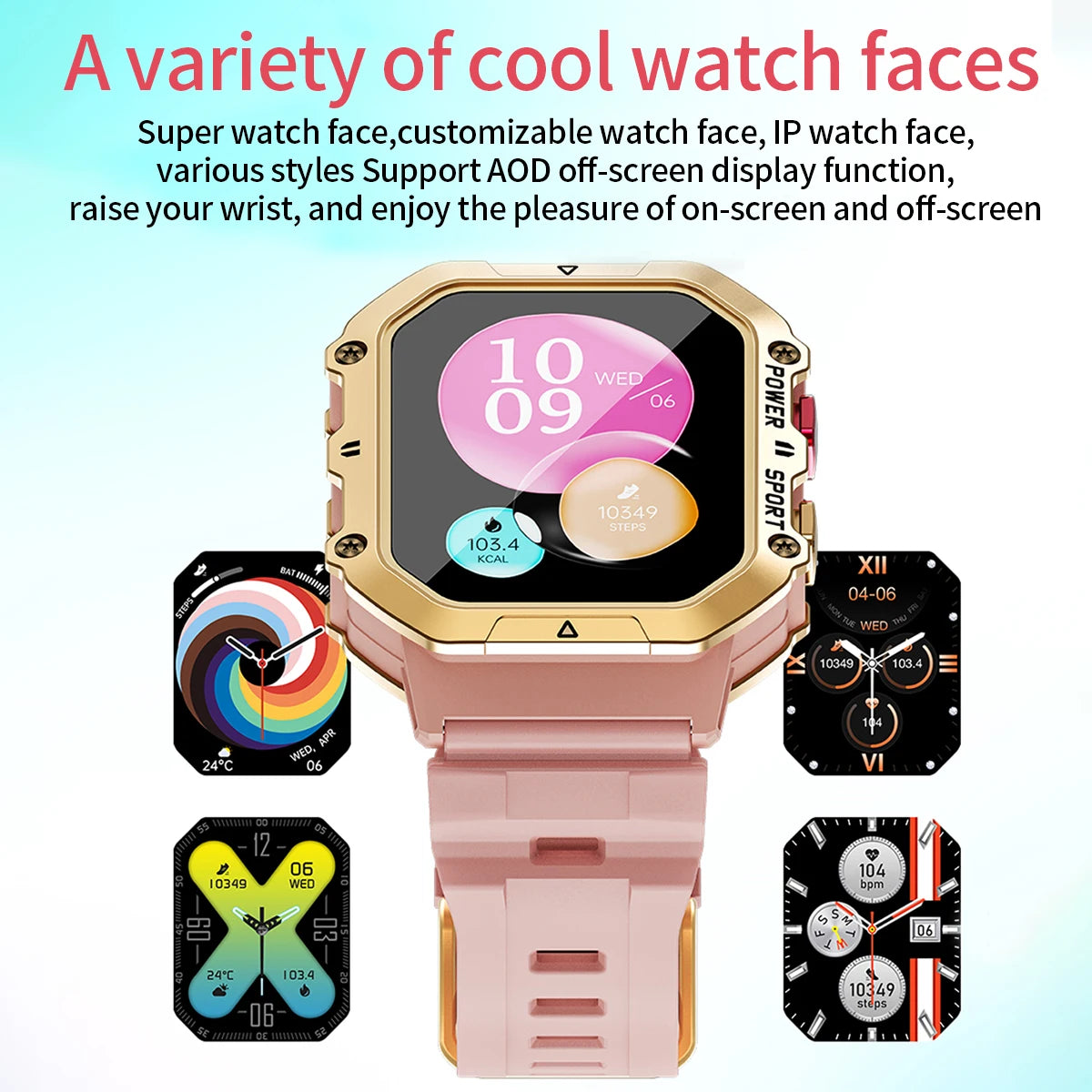 Deep Waterproof Long Battery Life Wristwatch - FitnesWatches