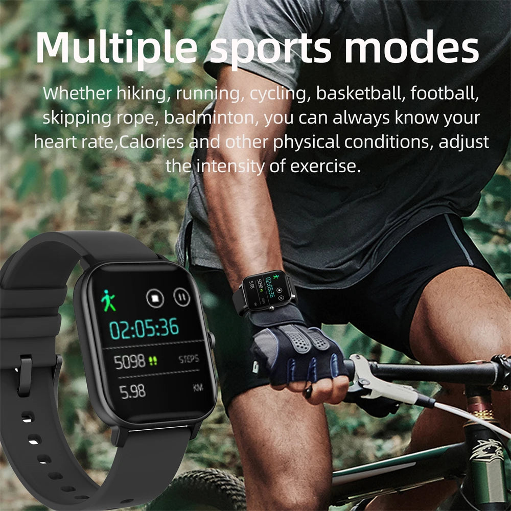 Fitness Tracker Heart Rate Sleep Monitoring Waterproof Smartwatch - FitnesWatches