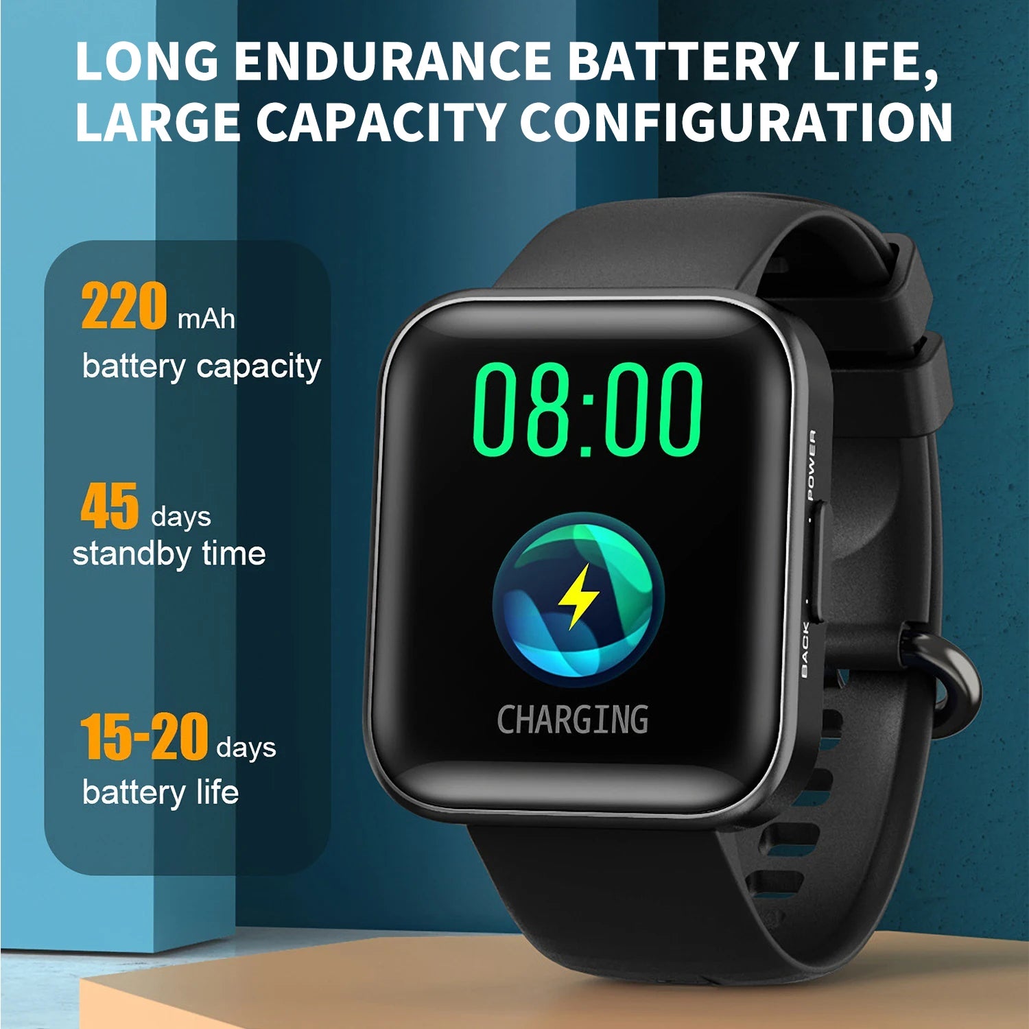 Fitness Tracker Heart Rate Monitoring Smart Watch - FitnesWatches