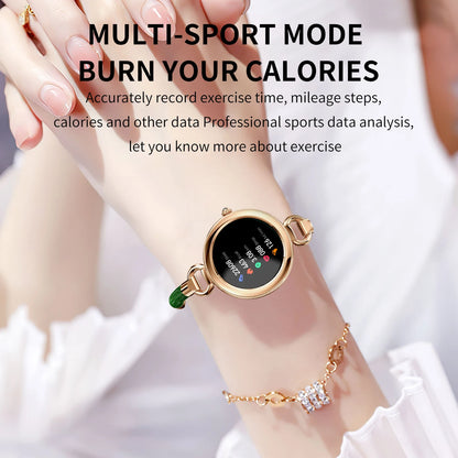 Women Bling Rhinestone Lady Smart Watch - FitnesWatches