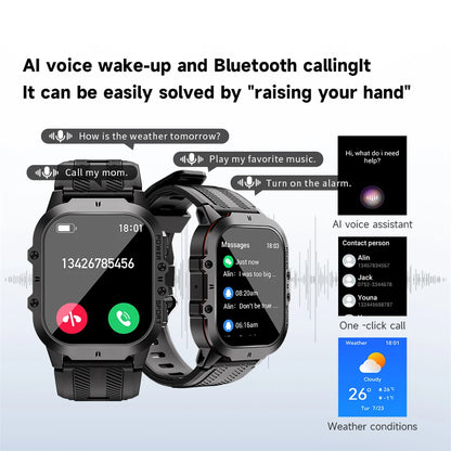 100+ Sports Modes Bluetooth Call Smartwatch - FitnesWatches