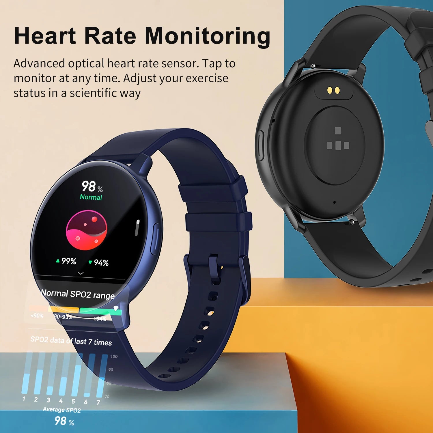 Fitness Tracker Health Monitoring Long Standby Smartwatch - FitnesWatches