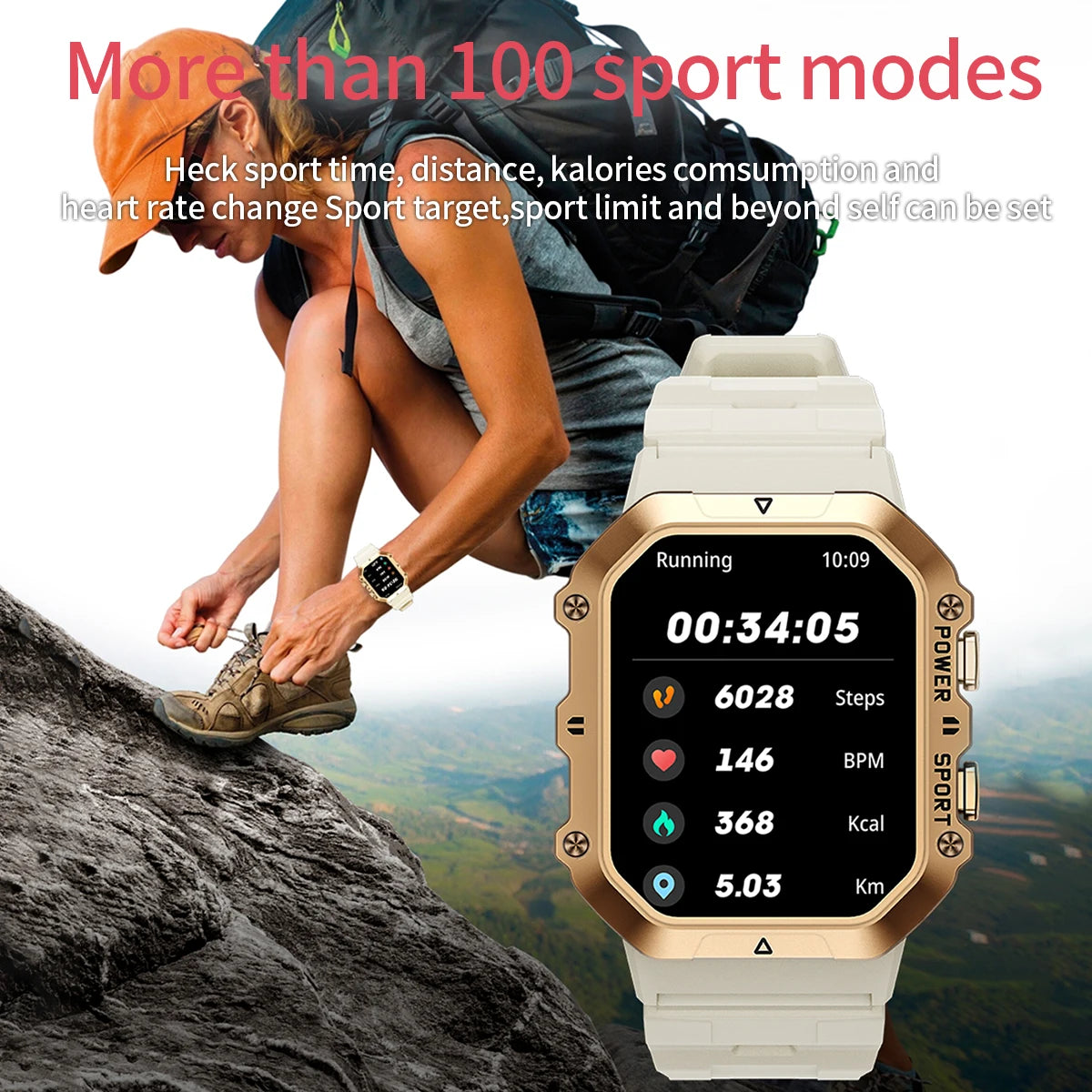 Deep Waterproof Long Battery Life Wristwatch - FitnesWatches