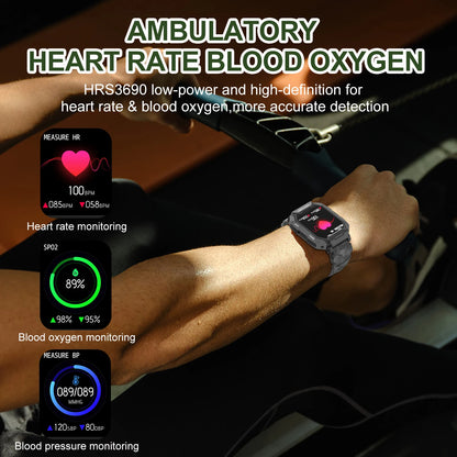 Military Sports Bluetooth Outdoor Smart Watch - FitnesWatches