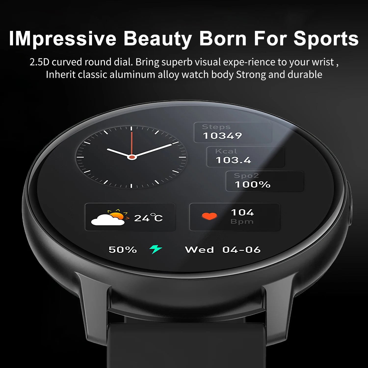 Fitness Tracker Health Monitoring Long Standby Smartwatch - FitnesWatches