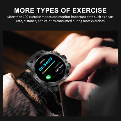 Fitness Tracker Military Outdoor Sports Smart Watch - FitnesWatches