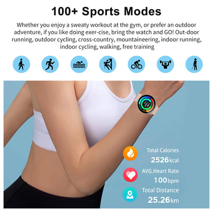 Fitness Tracker Health Monitoring Long Standby Smartwatch - FitnesWatches